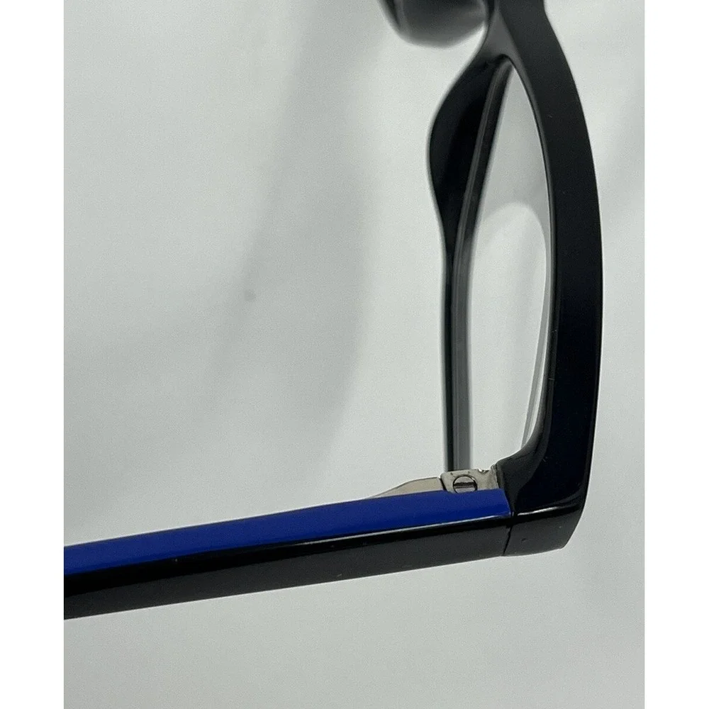 Runway Tween 38 Eyeglasses Frames Black Blue Full Rim 48-16-130